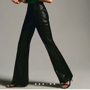 Avec Les Filles Black Flare Pants